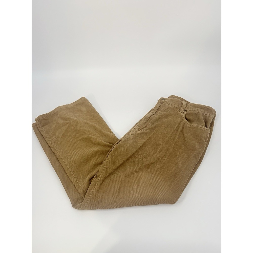 US Expedition Men Vintage Brown Corduroy Pants Grunge 70s 80s Western 38×30